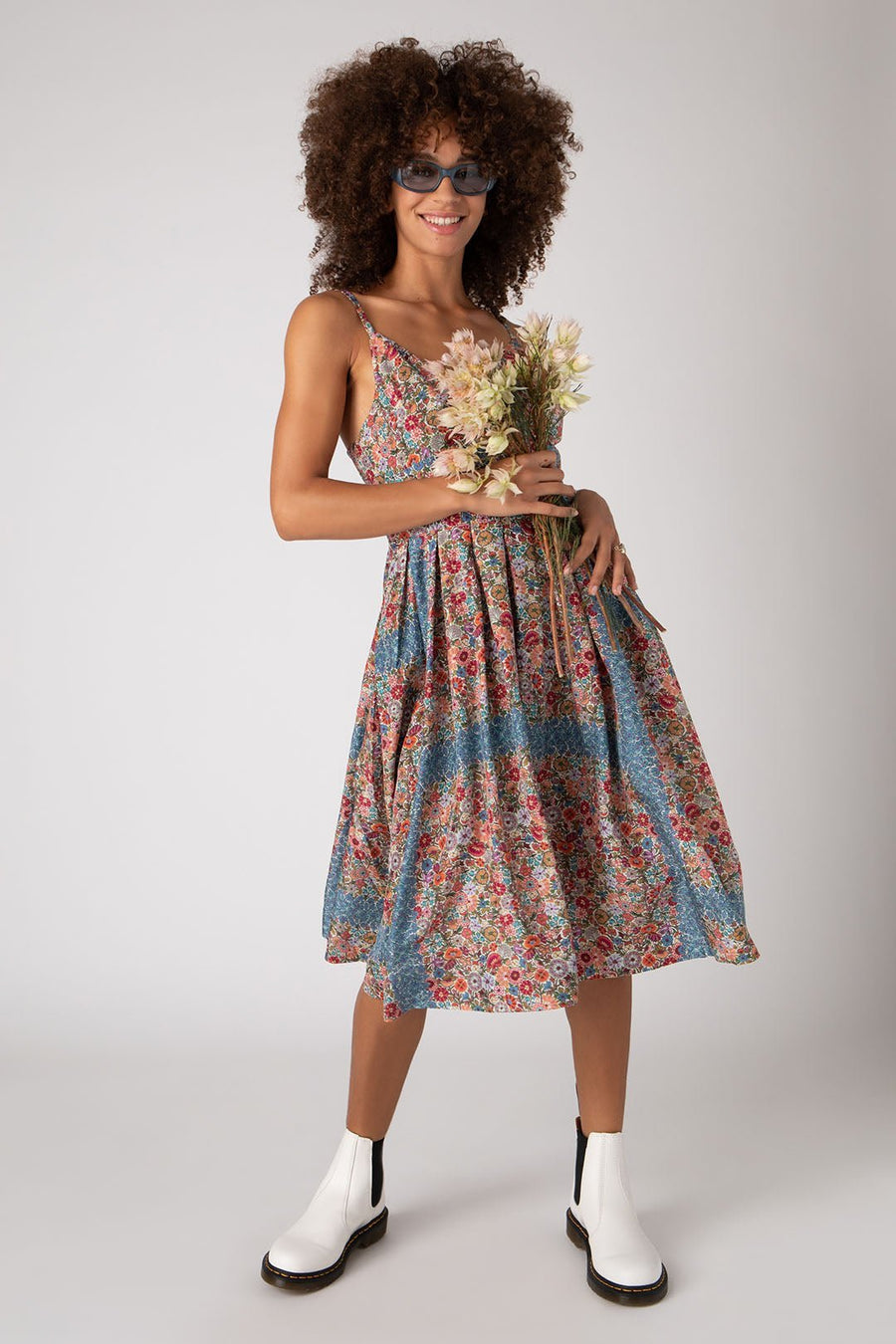 PATTAYA DRESS, MULTI - SAMPLE 30566 - Burning Torch Online Boutique