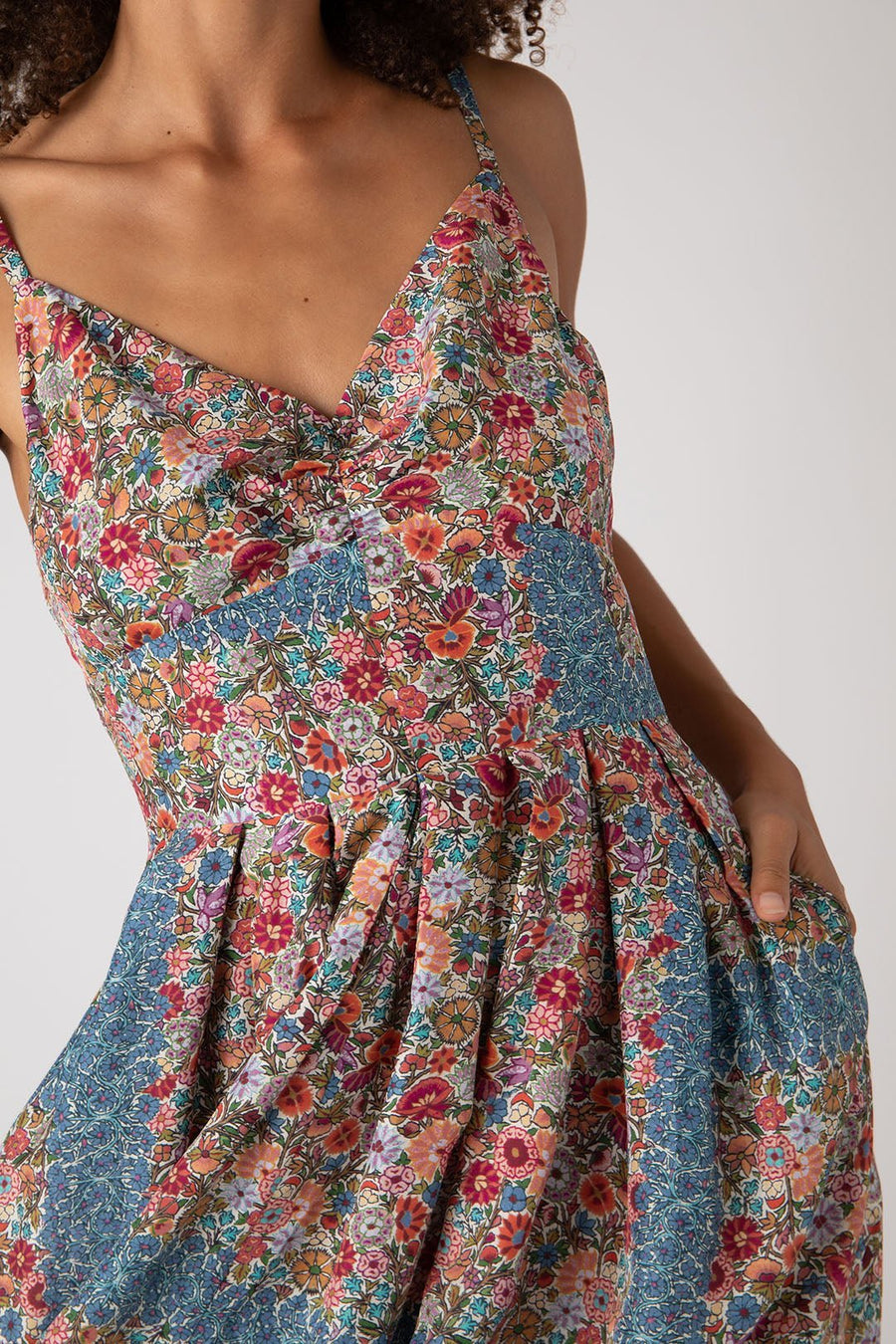 PATTAYA DRESS, MULTI - SAMPLE 30566 - Burning Torch Online Boutique