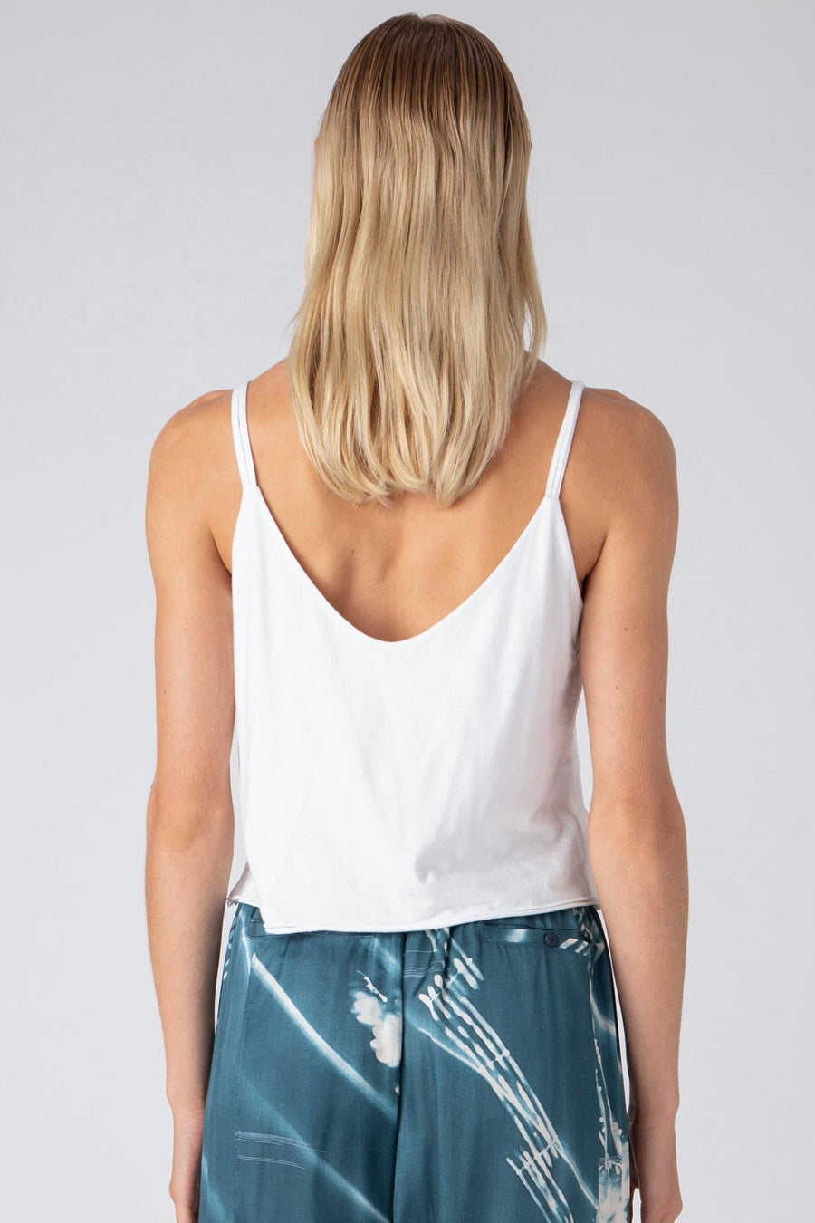 P.C.H. KNIT CAMI, WHITE - Burning Torch Online Boutique