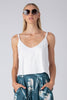 P.C.H. KNIT CAMI, WHITE - Burning Torch Online Boutique