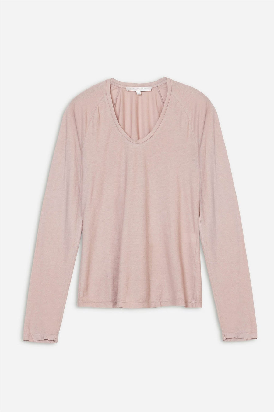 P.C.H. LONG SLEEVE SCOOP NECK TEE, ORCHID - Burning Torch Online Boutique