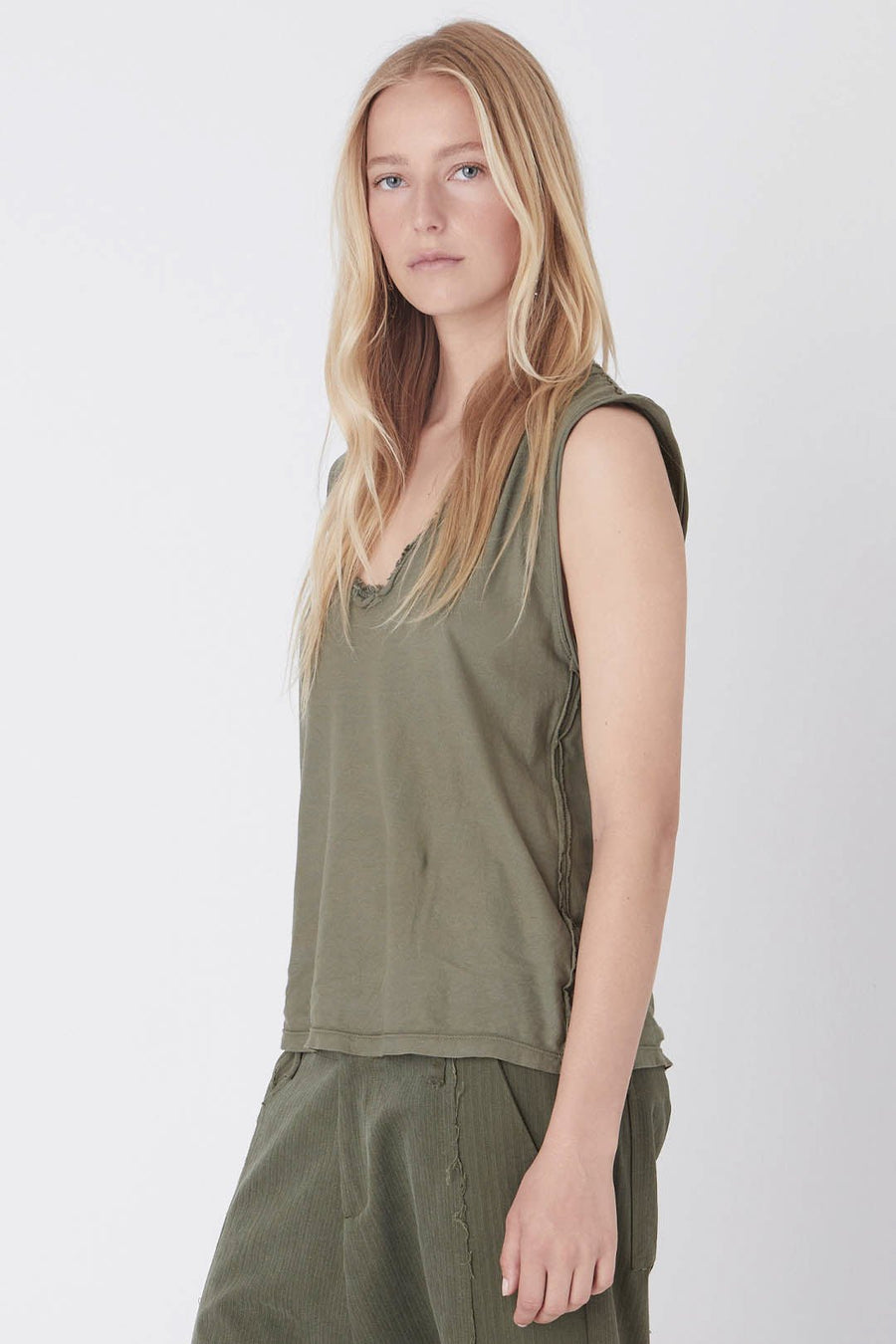 P.C.H. TANK, ARMY - Burning Torch Online Boutique