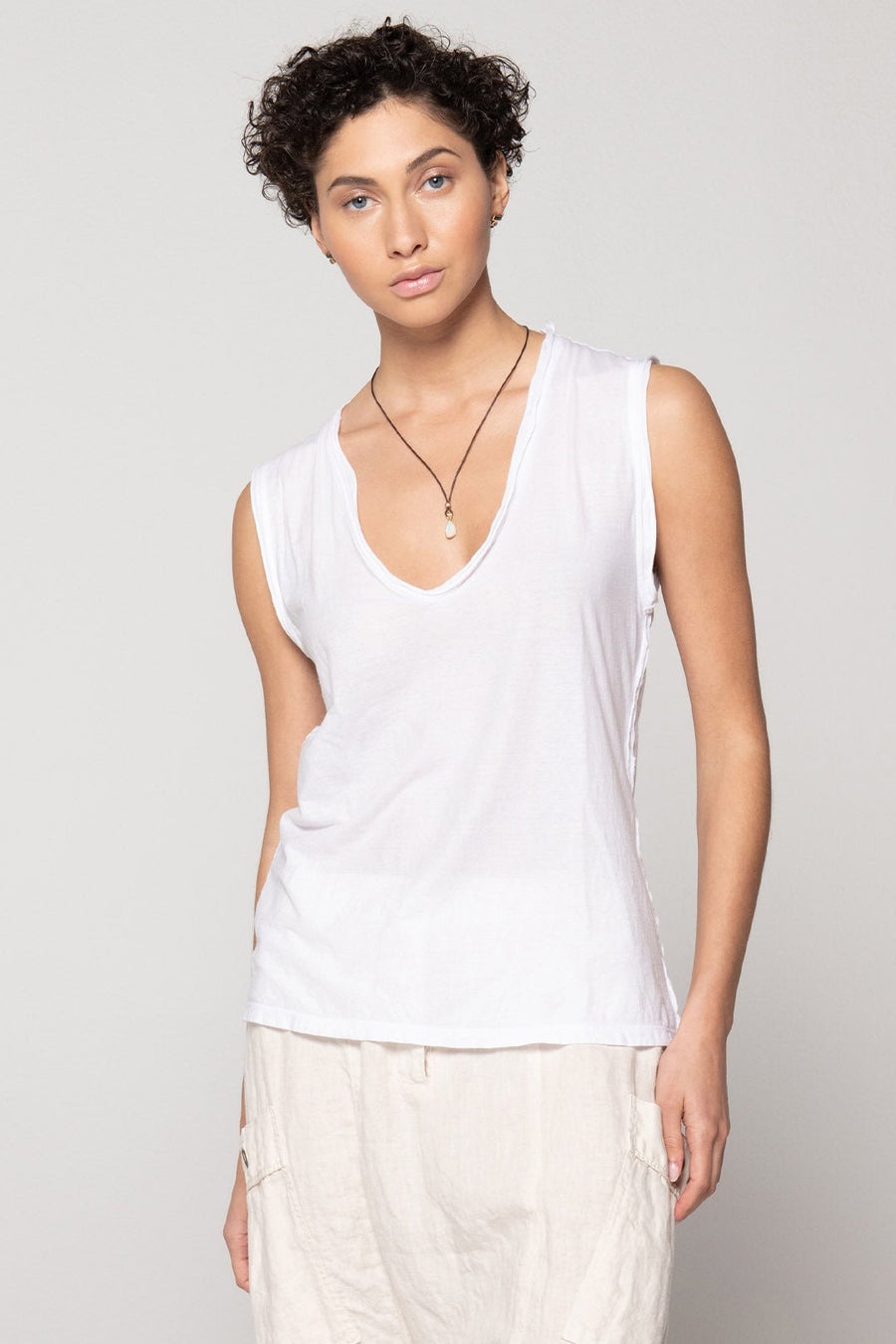 P.C.H. TANK, WHITE - Burning Torch Online Boutique