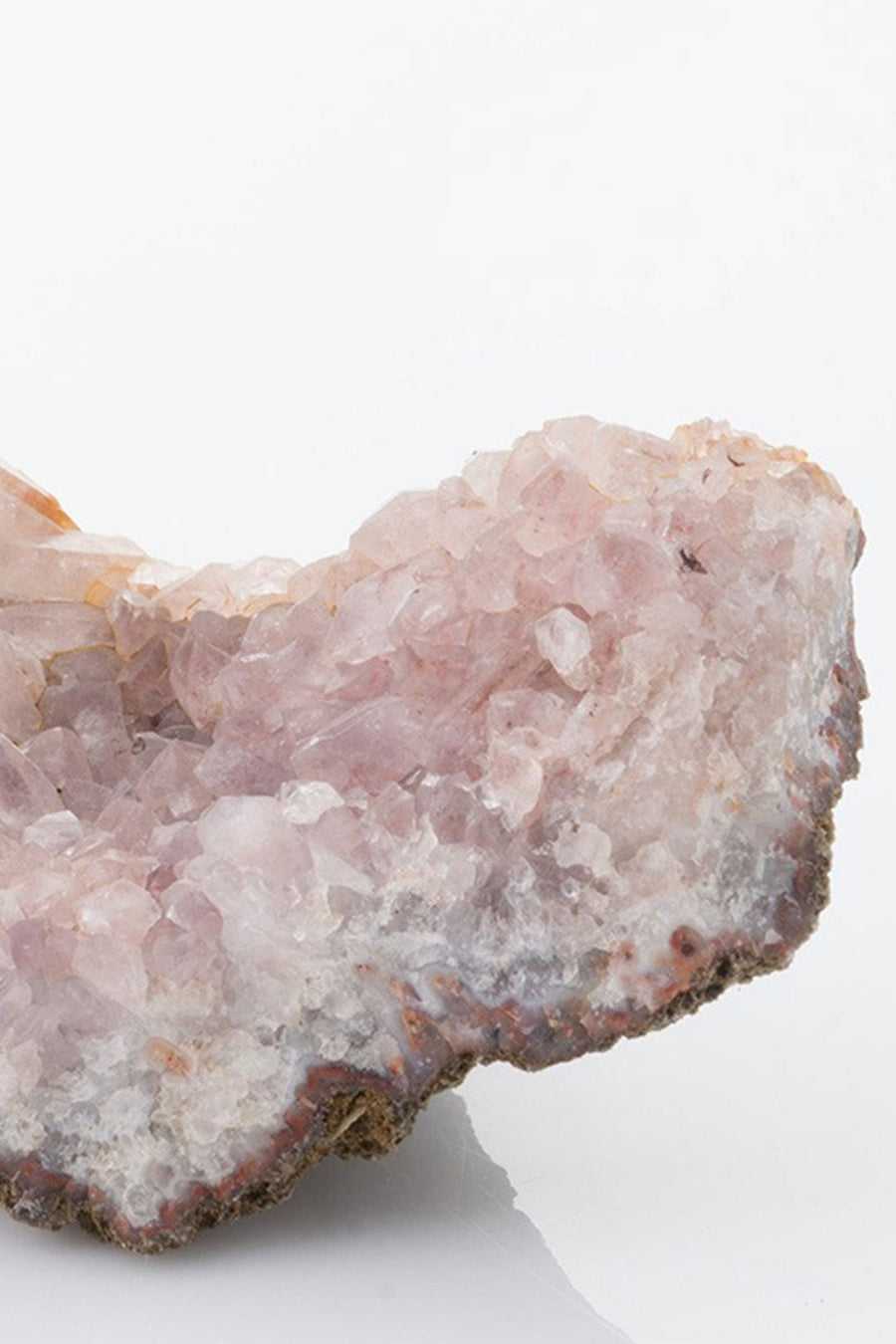 Purple Quartz Corner Geode - Burning Torch Online Boutique