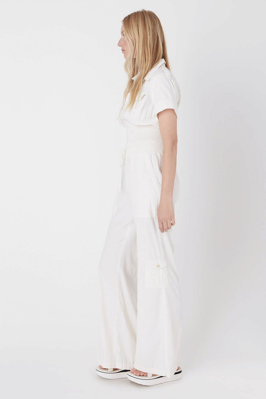 SERENGETI WIDE LEG CARGO PANT, NATURAL - Burning Torch Online Boutique