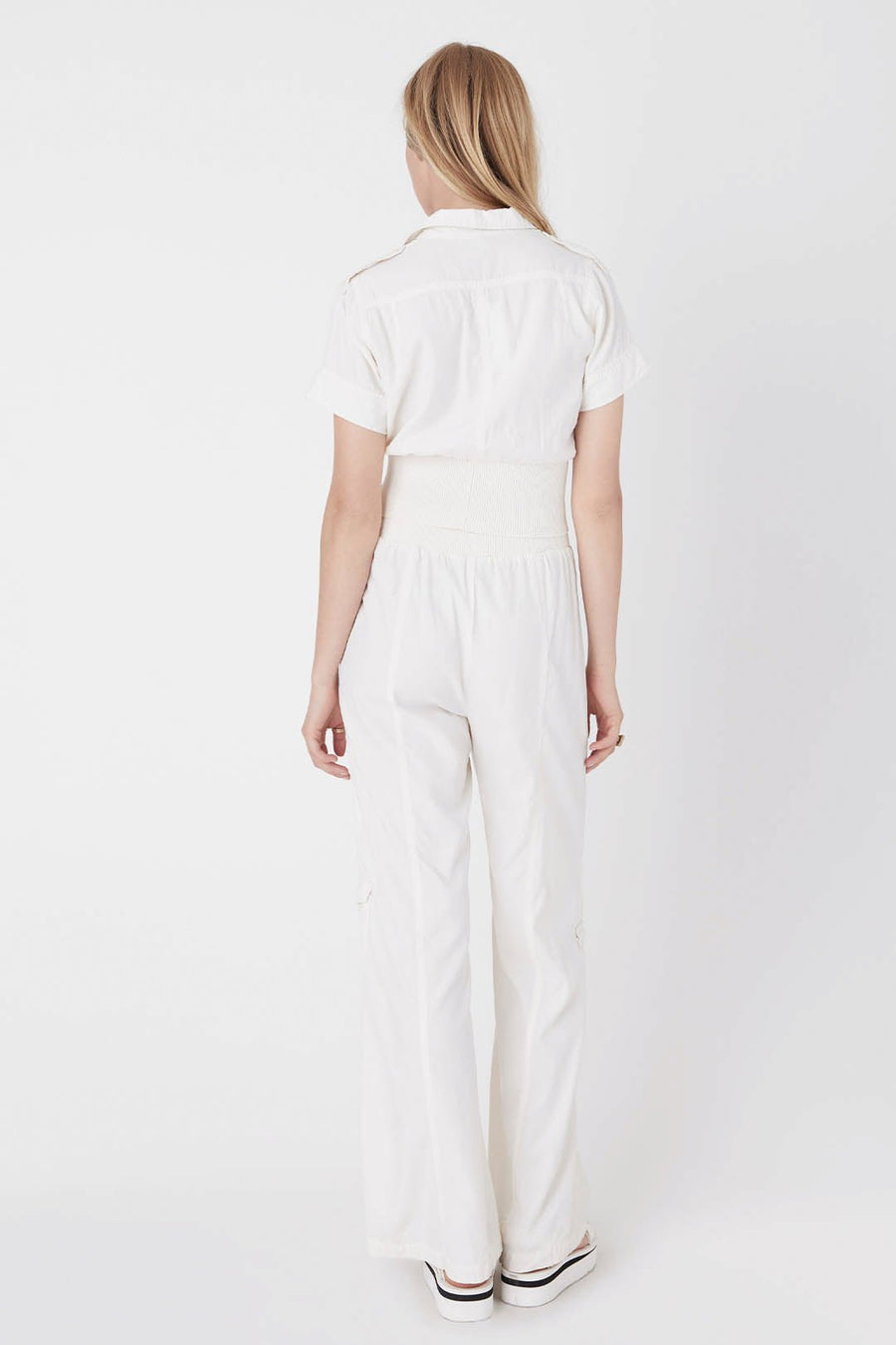 SERENGETI WIDE LEG CARGO PANT, NATURAL - Burning Torch Online Boutique