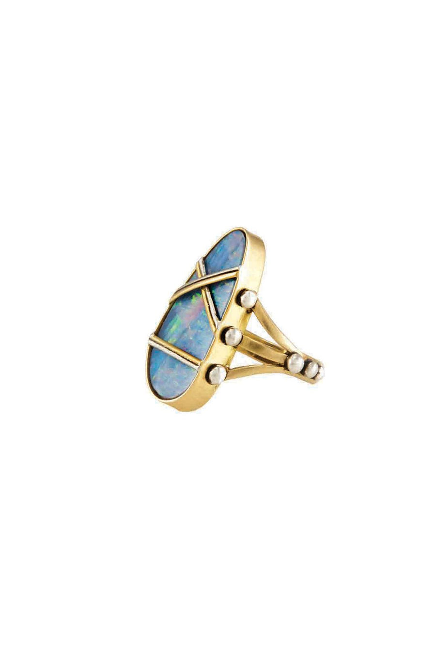 SHIBARI OPAL DOUBLET RING - Burning Torch Online Boutique