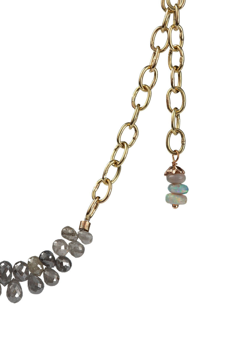 SIMBI BRACELET, OPAL - DIAMOND DROPS - Burning Torch Online Boutique