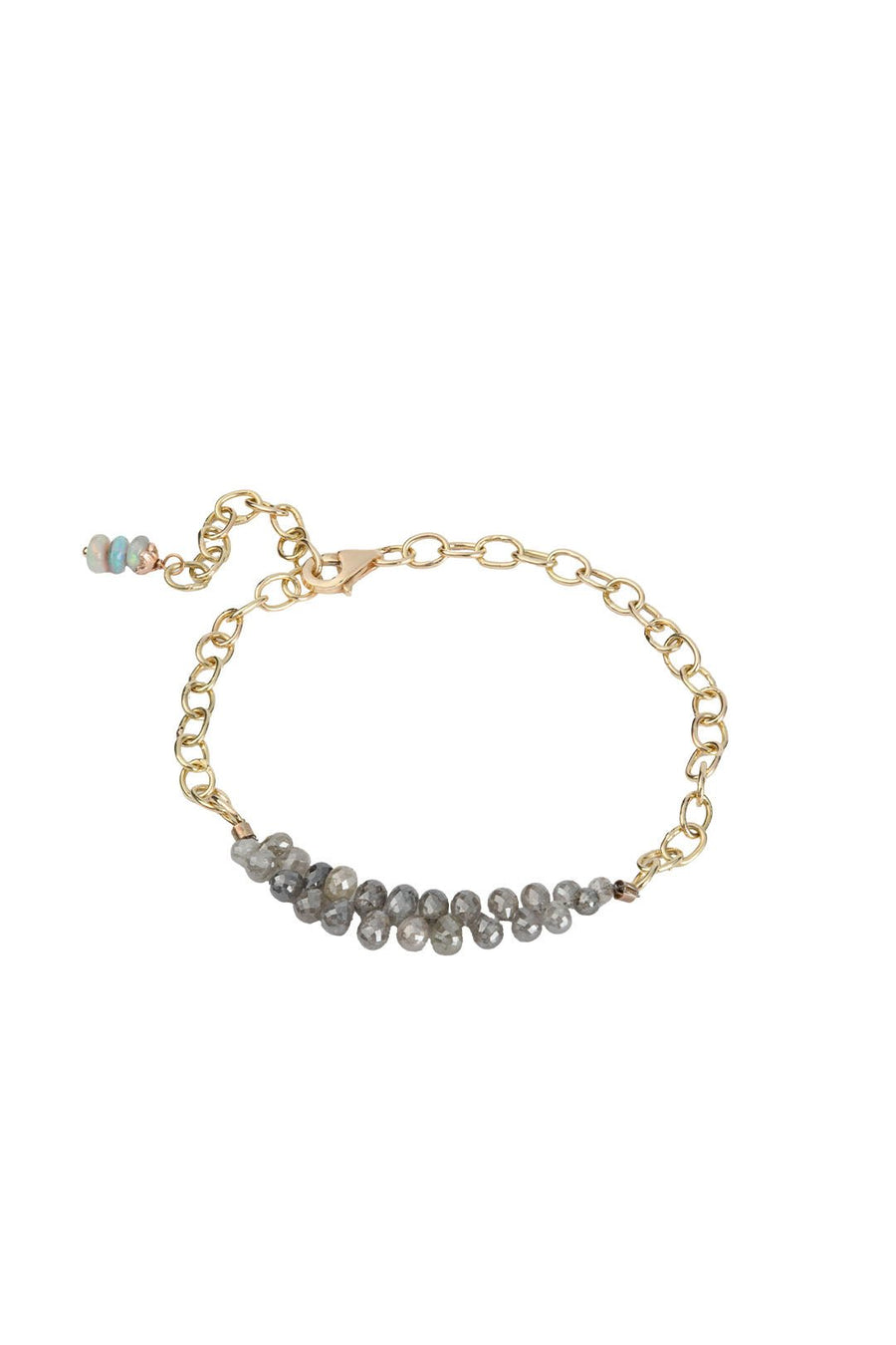 SIMBI BRACELET, OPAL - DIAMOND DROPS - Burning Torch Online Boutique