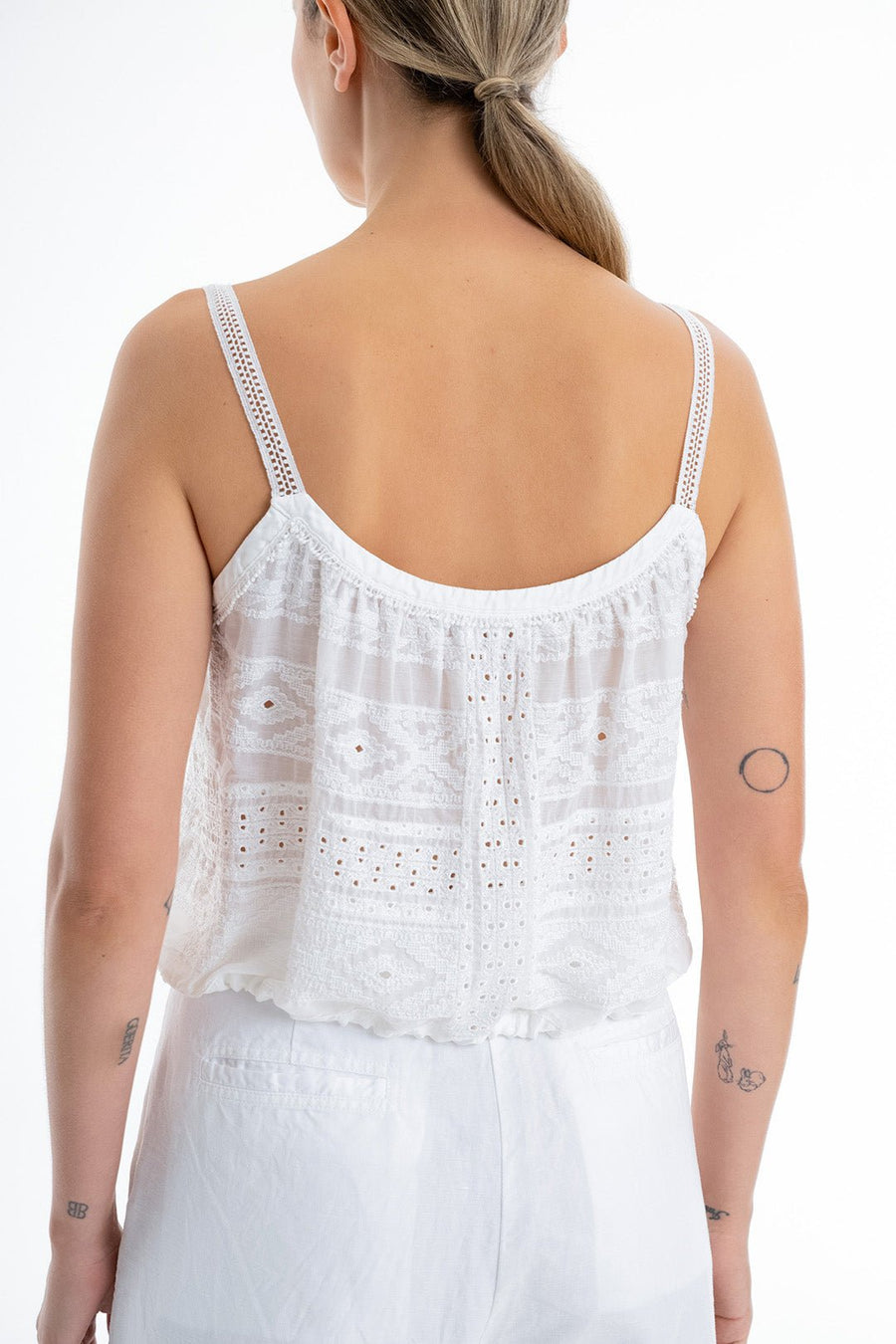 SKYE CAMI, WHITE - Burning Torch Online Boutique