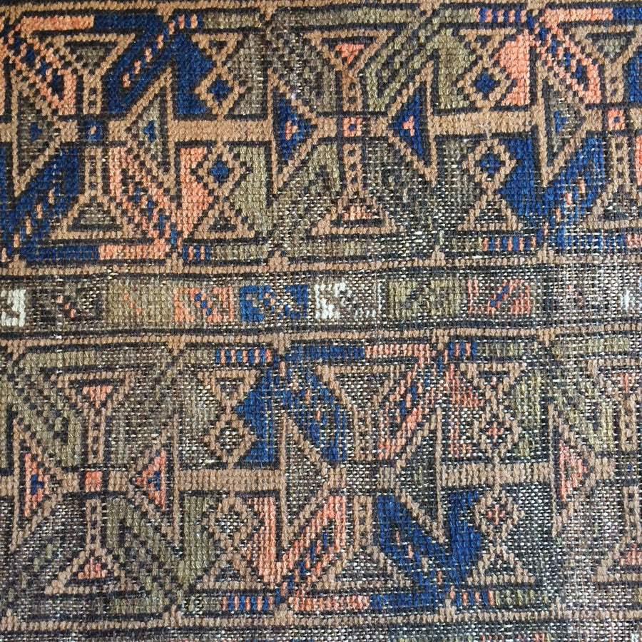 Small Antique Kilim Rug - Burning Torch Online Boutique