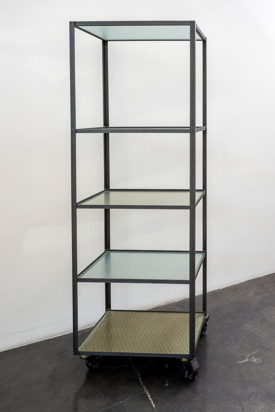 STEEL ROLLING SHELVES - Burning Torch Online Boutique