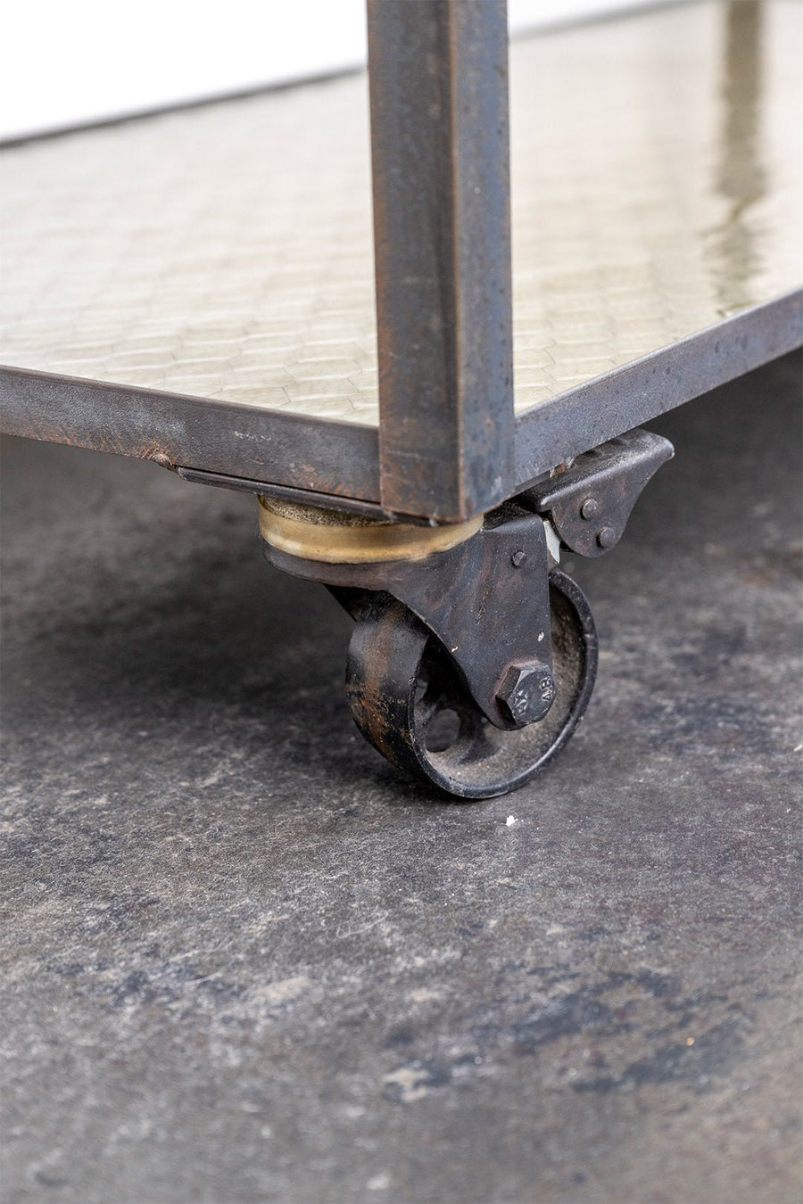 STEEL ROLLING SHELVES - Burning Torch Online Boutique