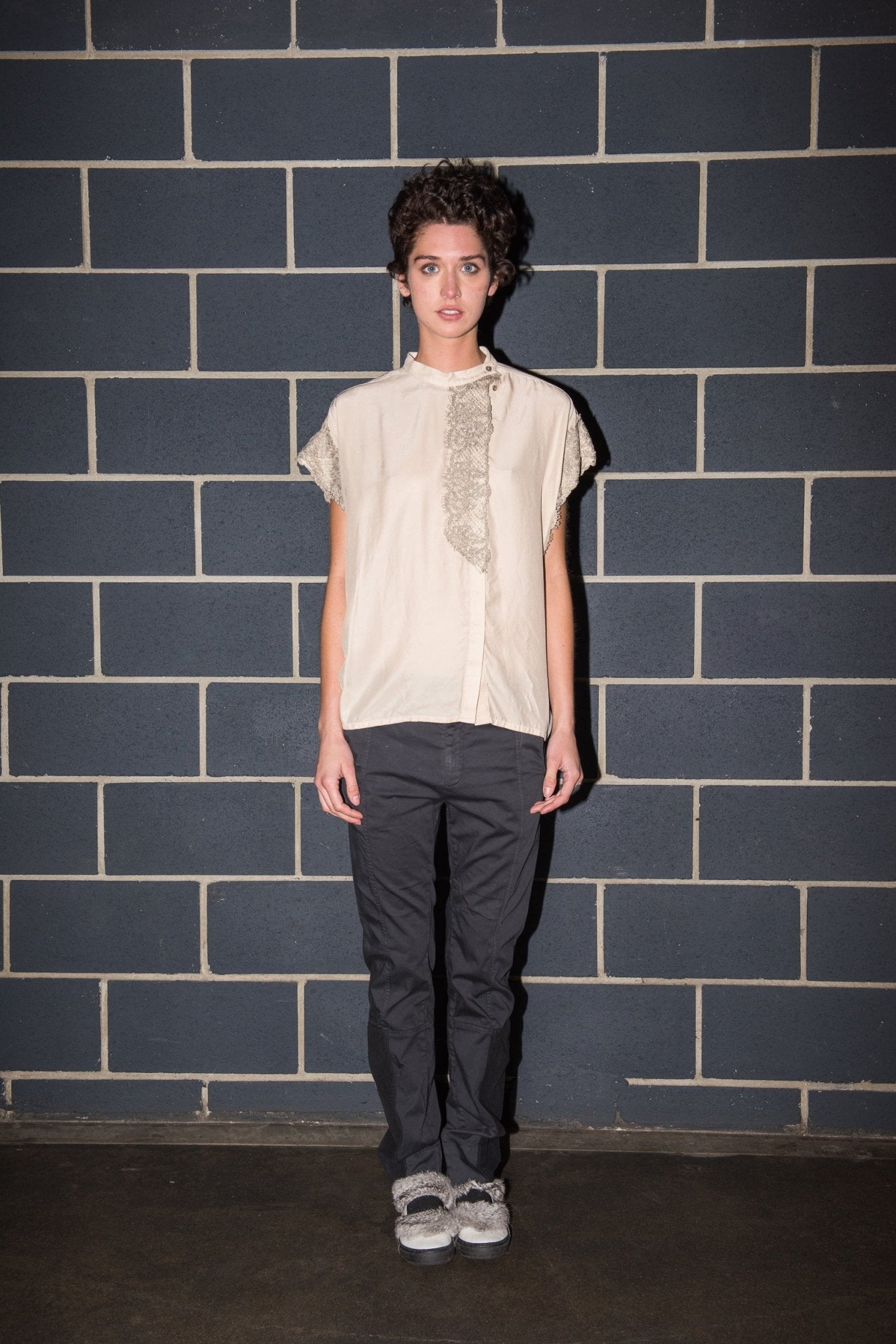 Stella Shell Top Black sample – Burning Torch Online Boutique
