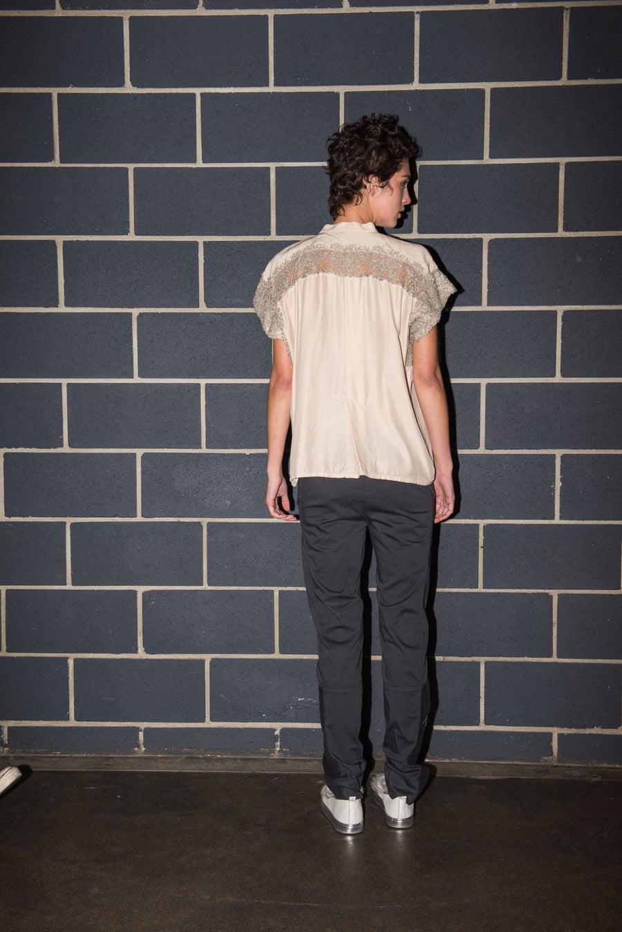 Stella Shell Top Black sample - Burning Torch Online Boutique