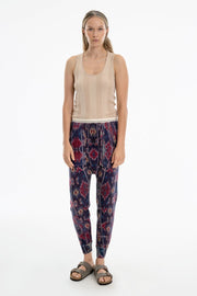 TATE PRINTED CASHMERE JOGGER, IKAT - Burning Torch Online Boutique