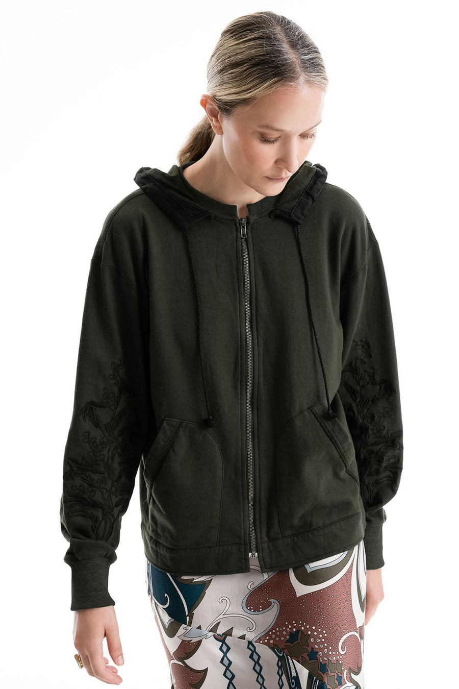 THE ESSENTIAL HOODIE, CYPRESS - Burning Torch Online Boutique