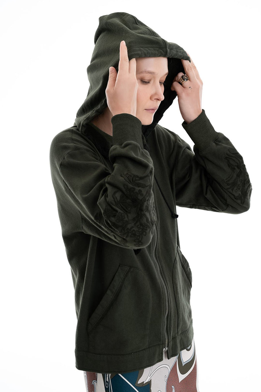 THE ESSENTIAL HOODIE, CYPRESS - Burning Torch Online Boutique