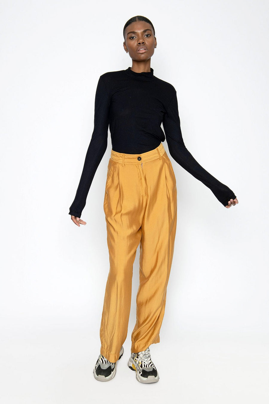 TWILIGHT WIDE LEG PANT, DARK HONEY SAMPLE - Burning Torch Online Boutique