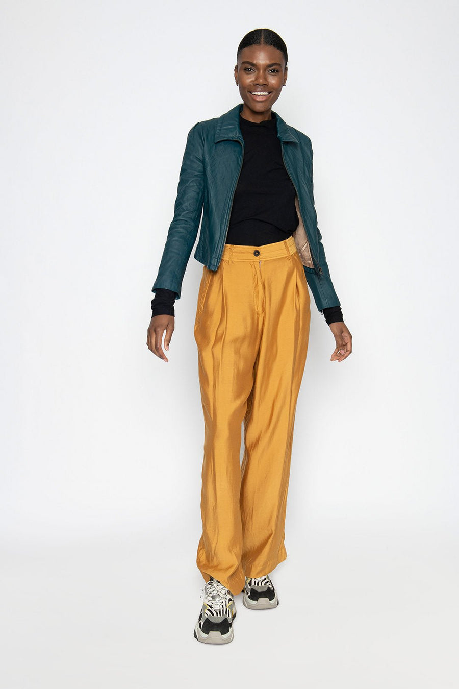 TWILIGHT WIDE LEG PANT, DARK HONEY SAMPLE - Burning Torch Online Boutique