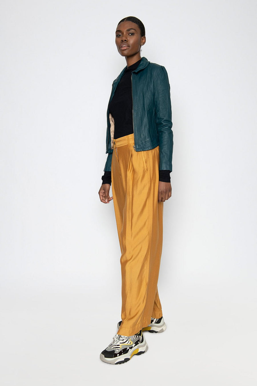 TWILIGHT WIDE LEG PANT, DARK HONEY SAMPLE - Burning Torch Online Boutique