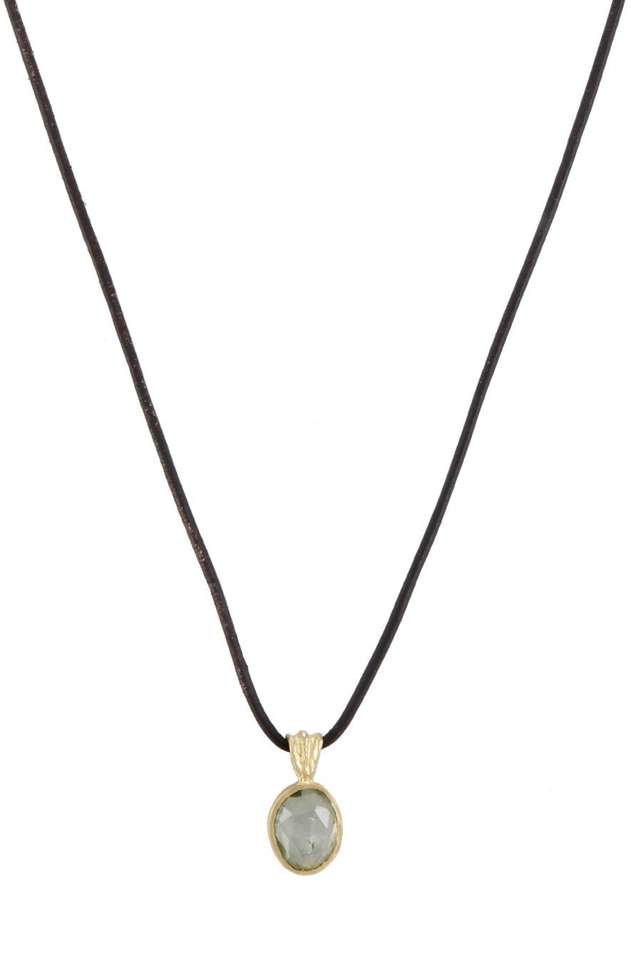 UMI NECKLACE, AZURE TOURMALINE - Burning Torch Online Boutique