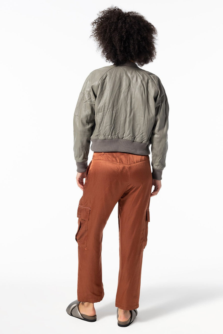 VALENTINE CARGO PANTS, RUST - SAMPLE 10354 - Burning Torch Online Boutique