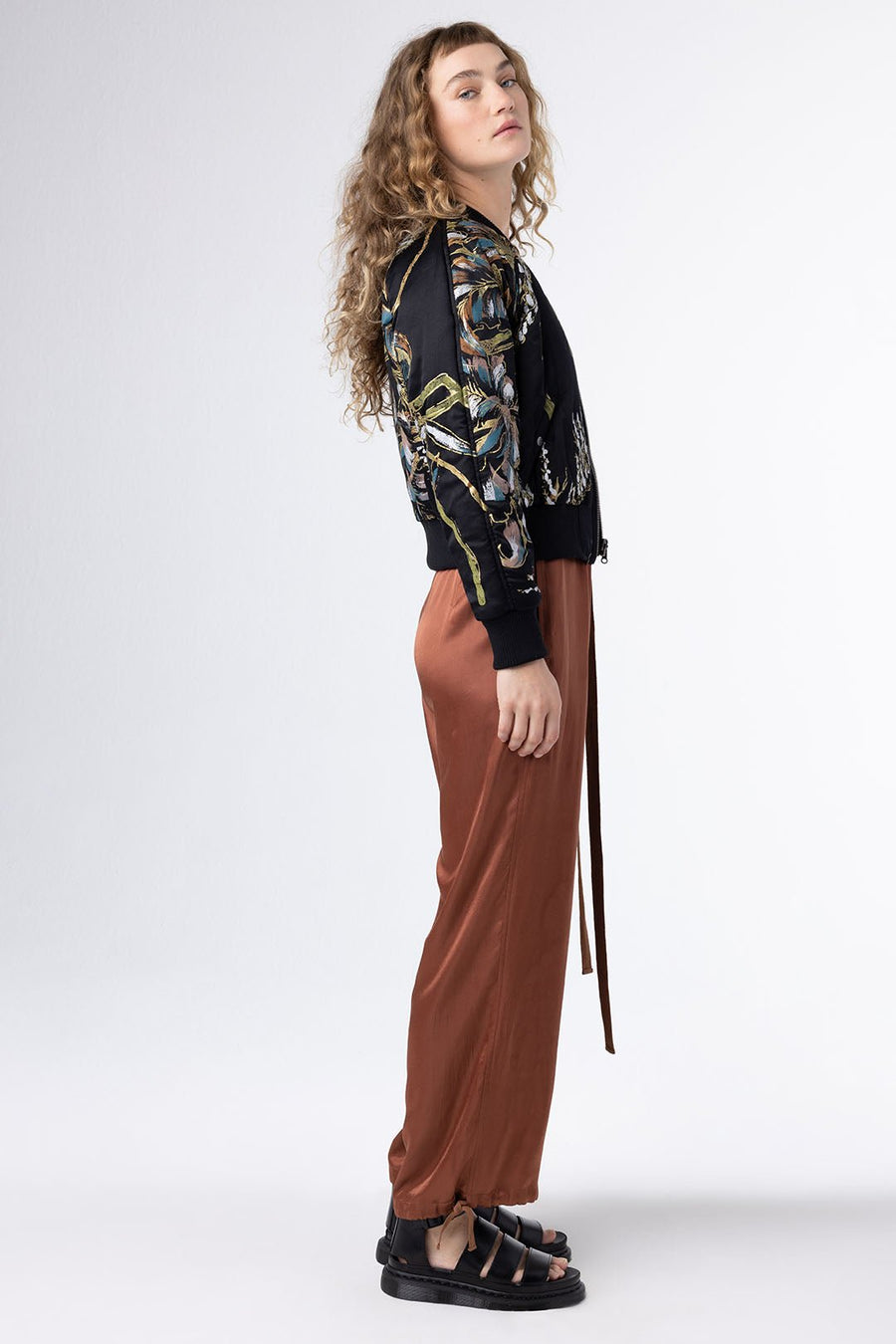 VALENTINE CINCHED PANTS, RUST - Burning Torch Online Boutique