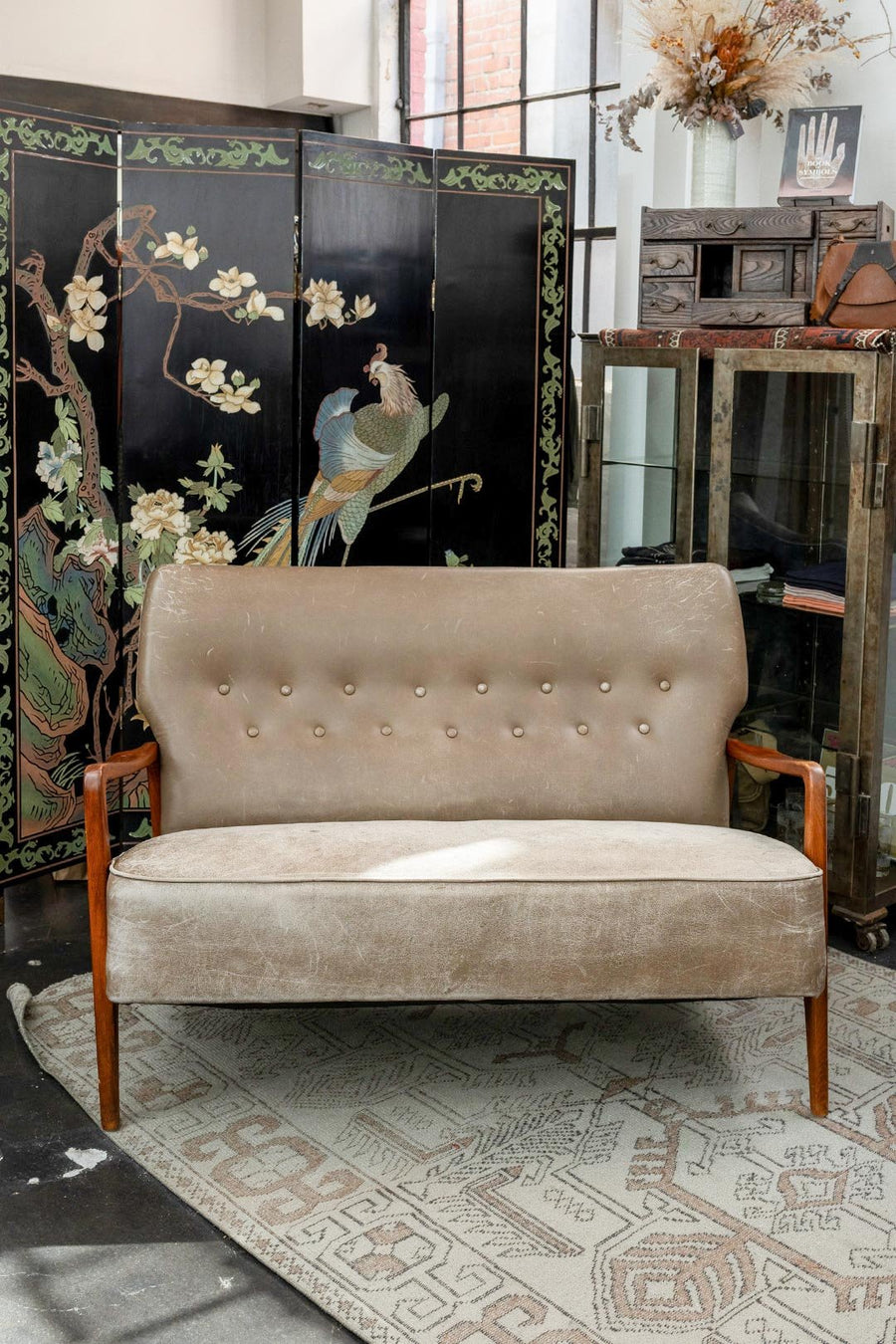 VICTORIAN DANISH COUCH - Burning Torch Online Boutique