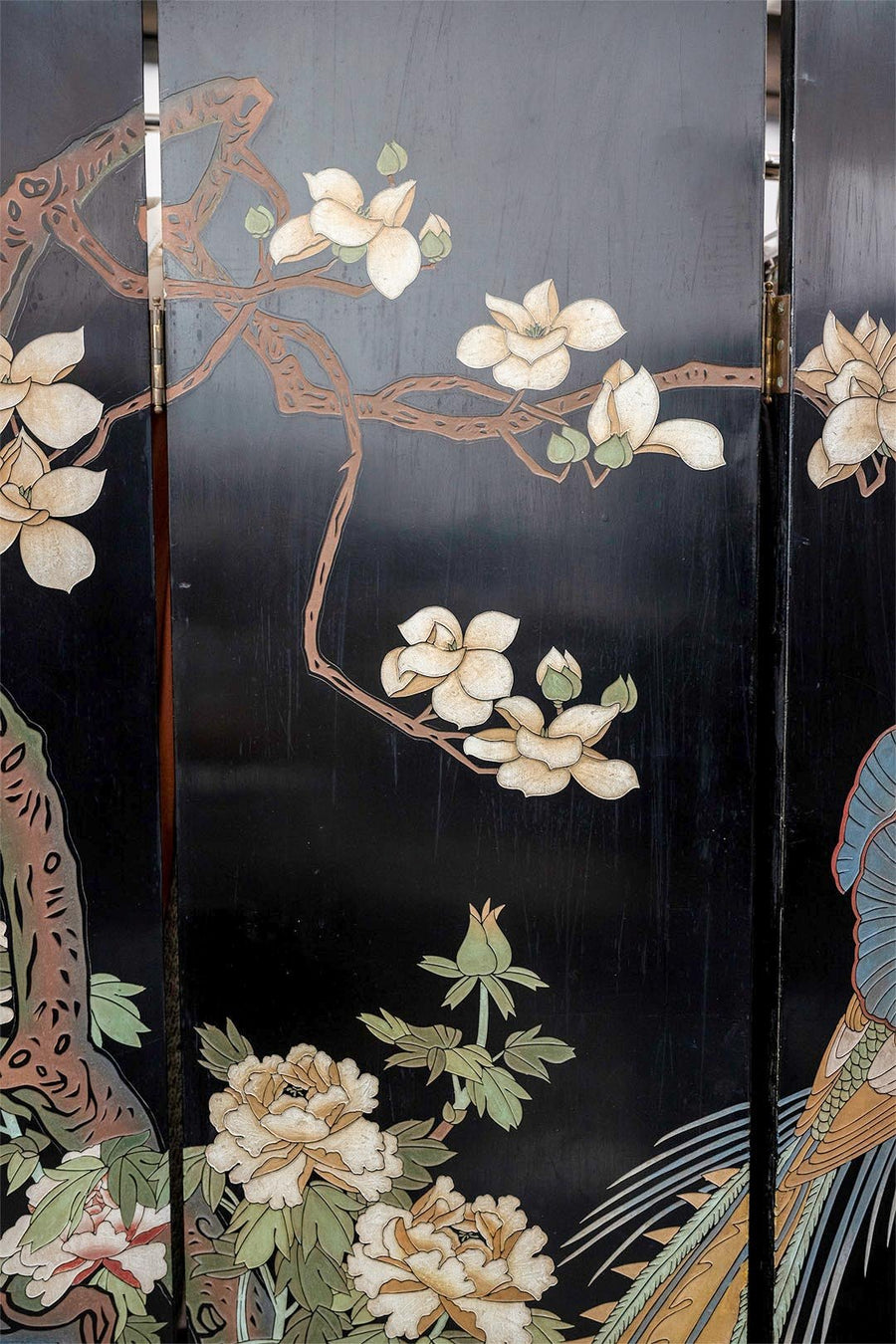 VINTAGE CHINESE SCREEN - Burning Torch Online Boutique