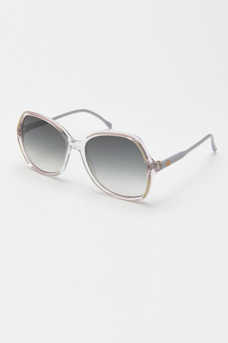 VINTAGE OVERSIZED GUCCI SUNGLASSES, TAUPE - Burning Torch Online Boutique
