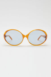 VINTAGE RANDOM OVAL SUNGLASSES, YELLOW - Burning Torch Online Boutique