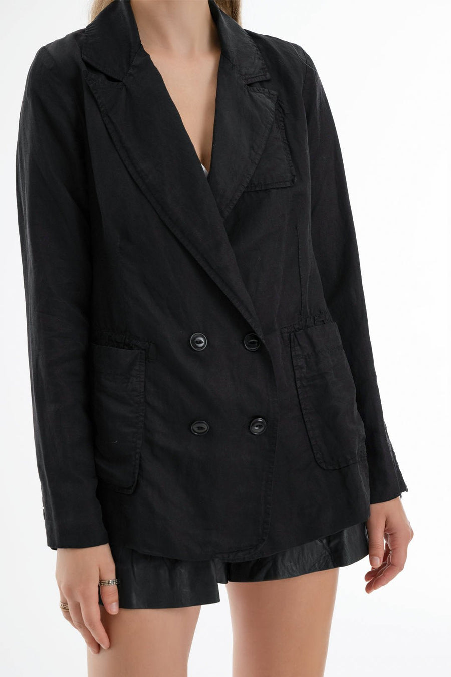 WALLACE BLAZER, BLACK - Burning Torch Online Boutique