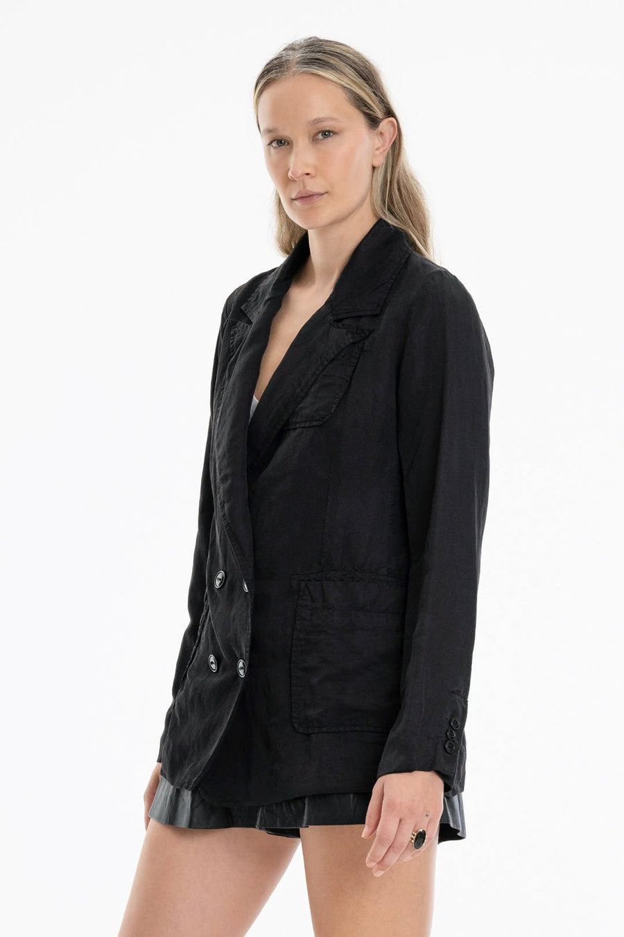 WALLACE BLAZER, BLACK - Burning Torch Online Boutique