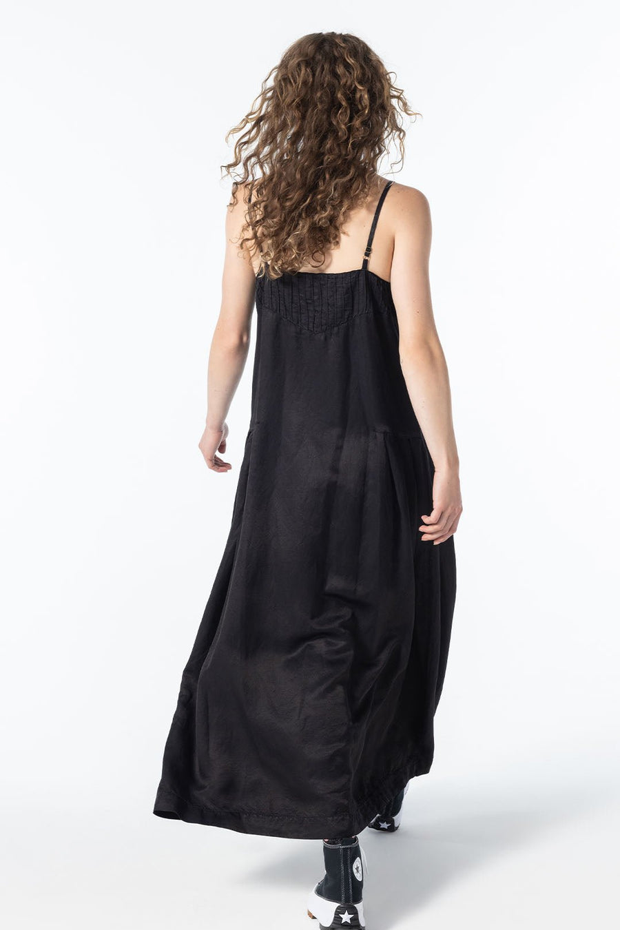 WALLACE DROP WAIST DRESS, BLACK - Burning Torch Online Boutique