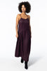 WALLACE DROP WAIST DRESS, PRUNE - Burning Torch Online Boutique