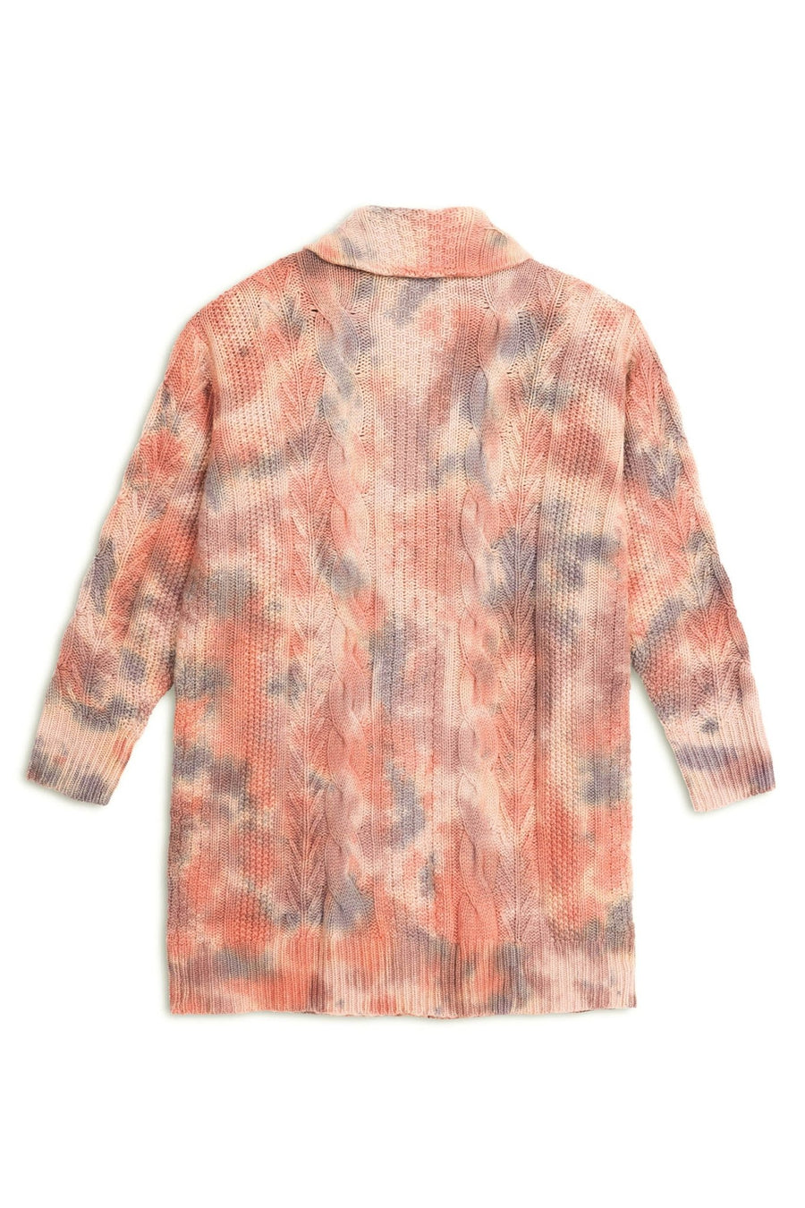 WATERCOLOR CASHMERE CARDIGAN, SUNRISE - Burning Torch Online Boutique