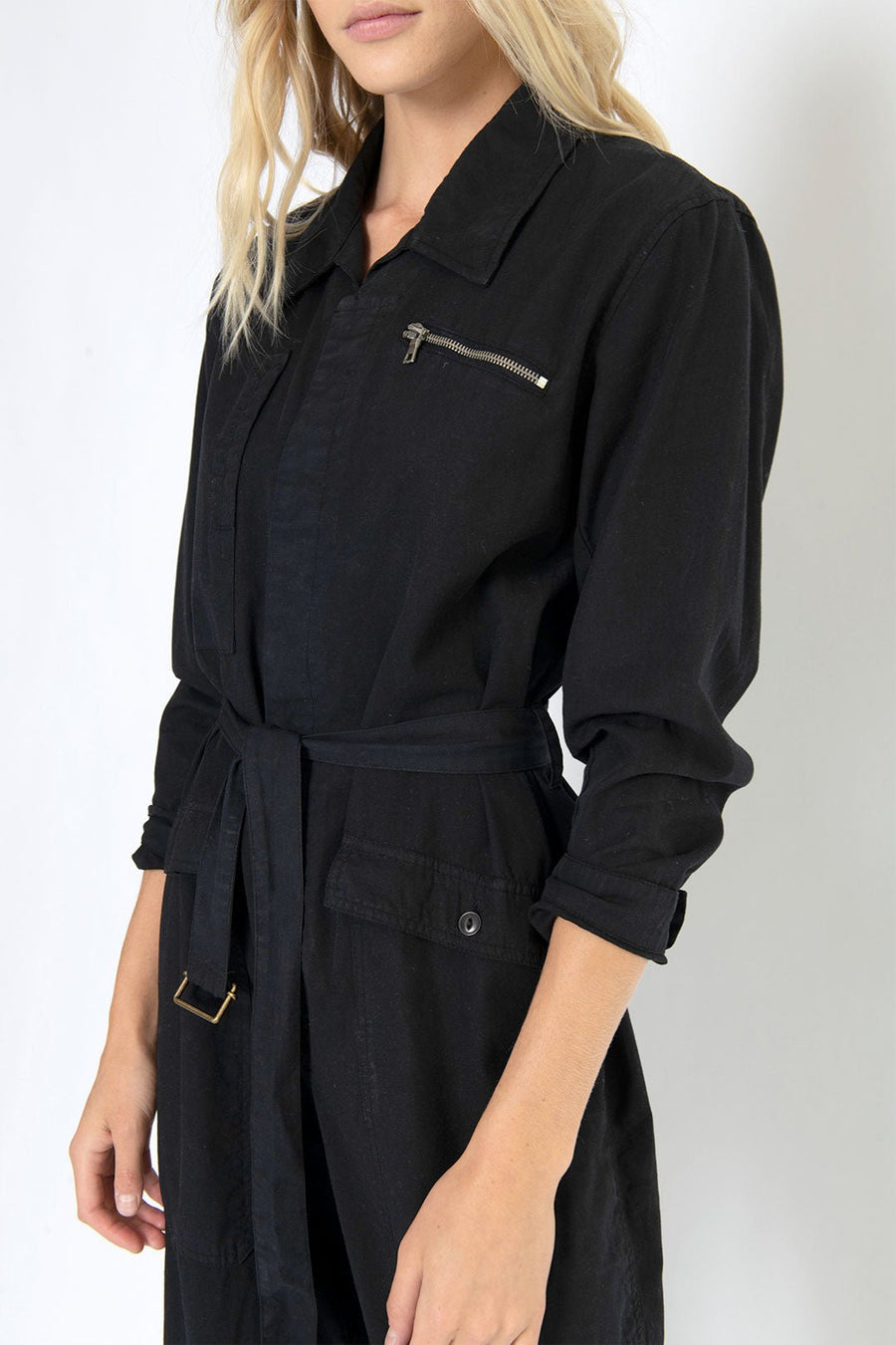 WORKWEAR COVERALL, BLACK - Burning Torch Online Boutique